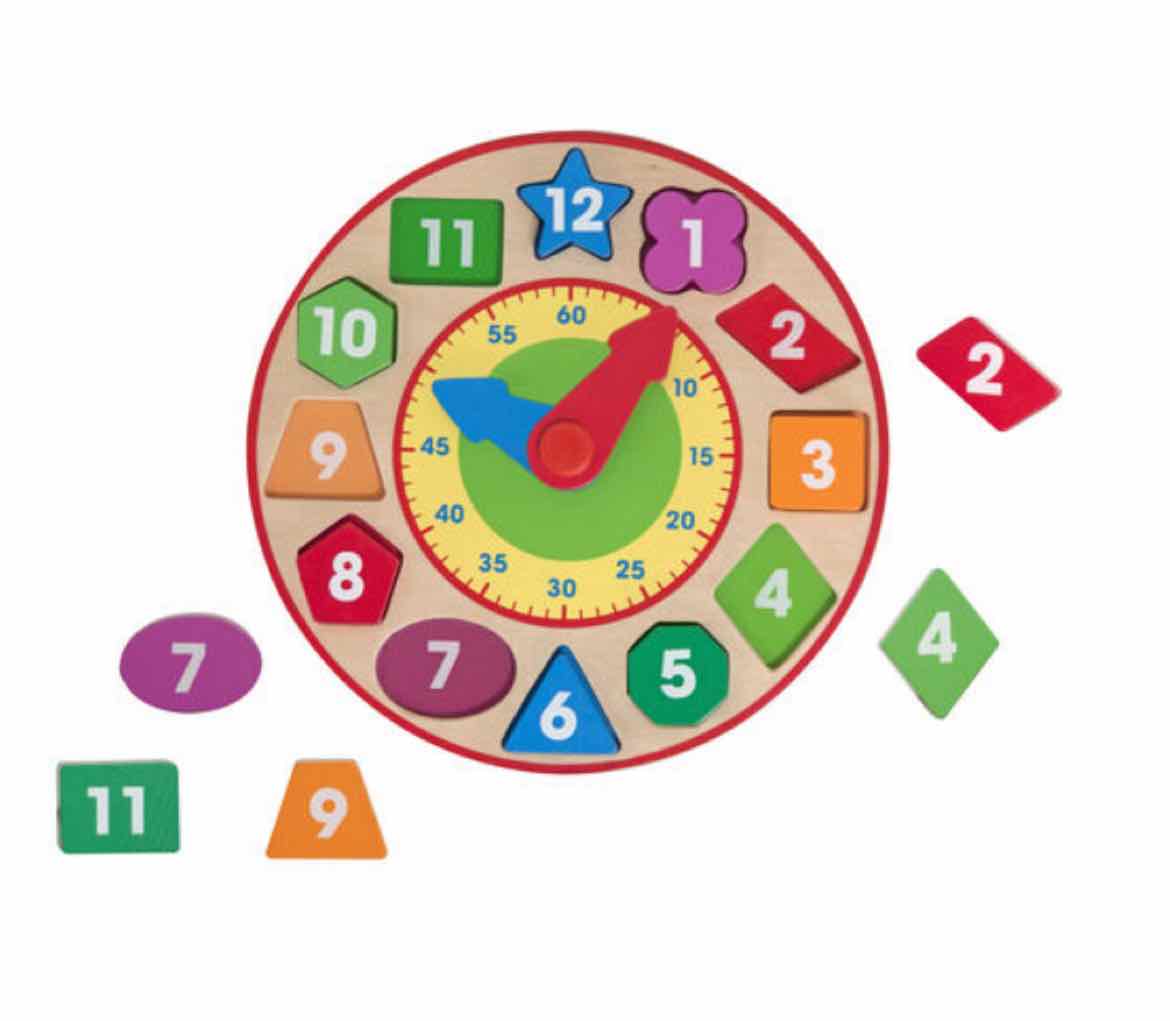Melissa & Doug - Shape Sorting Clock