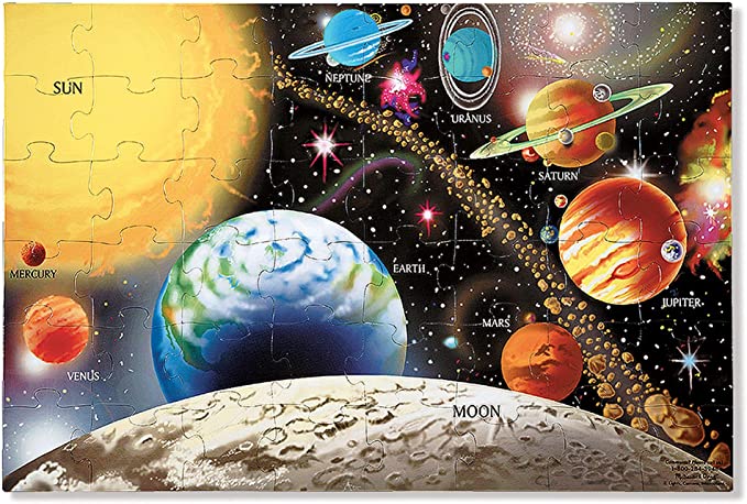 Melissa & Doug Solar System Floor Puzzle - 48 Pieces