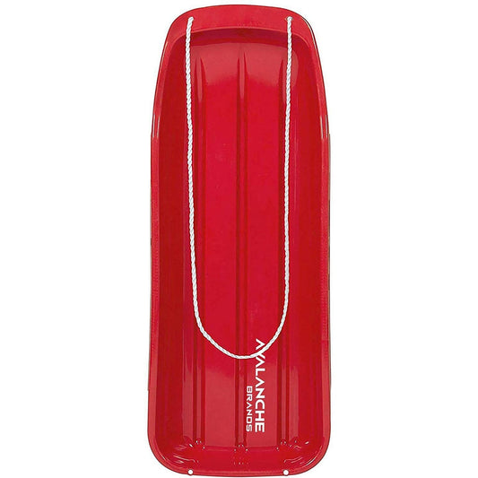 Classic Downhill Toboggan Snow Sled Includes Pull Rope and Handles (48") - Tadpole