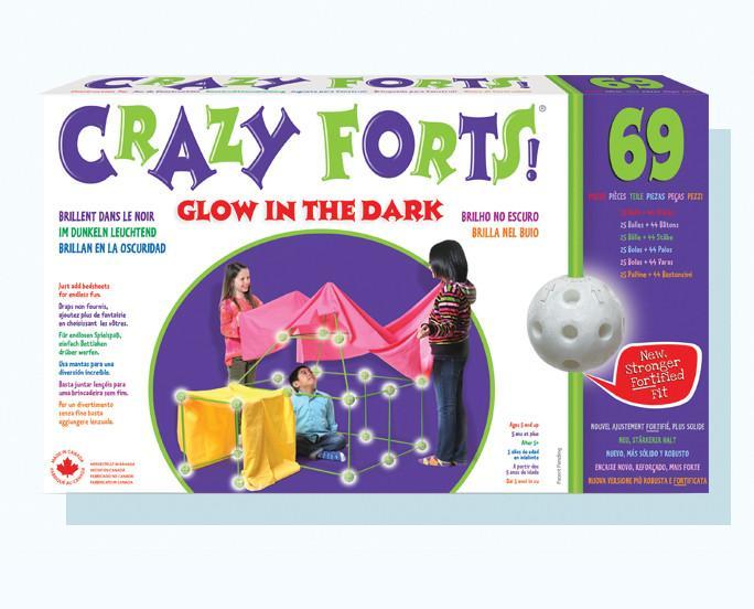 Crazy Forts! Glow in the Dark