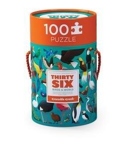 Crocodile Creek 36 Birds of the World Puzzle (100 Pieces)