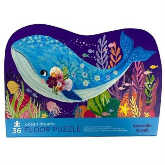 Crocodile Creek Classic Floor Puzzle Ocean Dreams 36pc