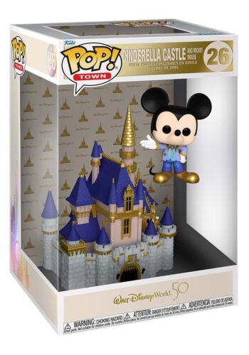 Pop Town: WDW 50th - Castle & Mickey