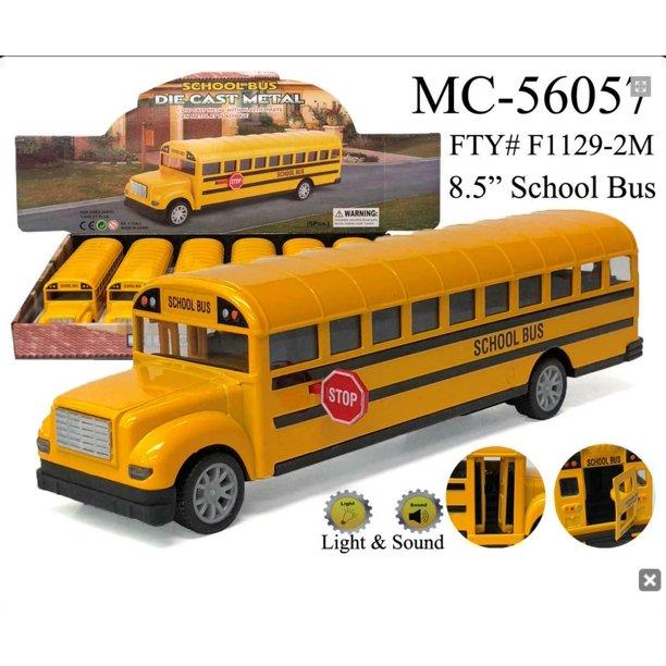 La Luna Bella 8.5" School Bus -Light & Sound