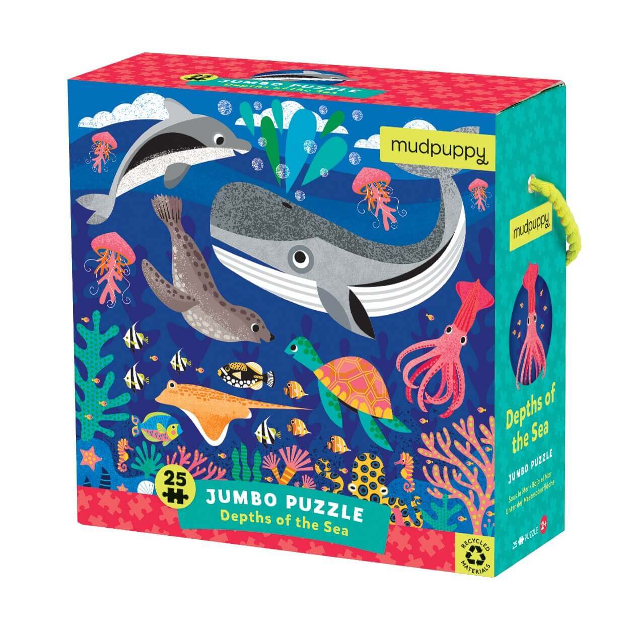Mudpuppy 25pc Jumbo Puzzle - Depths of the Sea