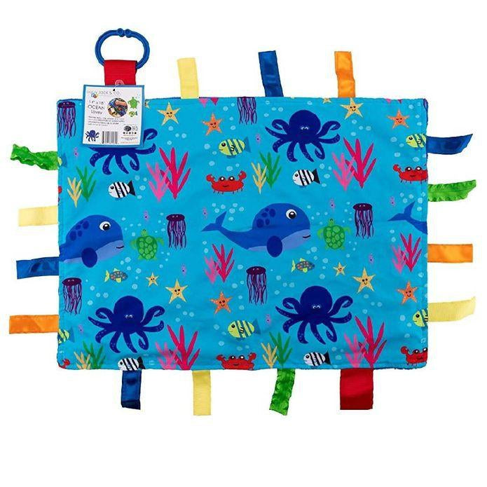 Learning Lovey Comfort Tag Blanket
