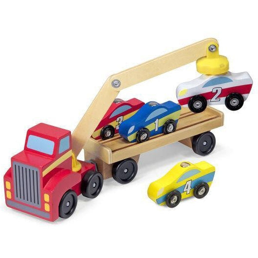 Melissa & Doug Magnetic Car Loader