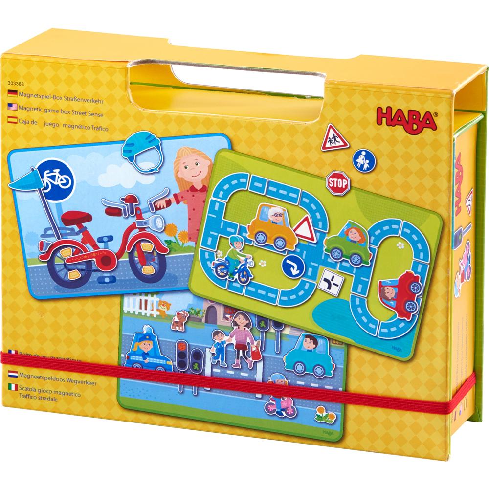 Haba Magnetic game box Street Sense