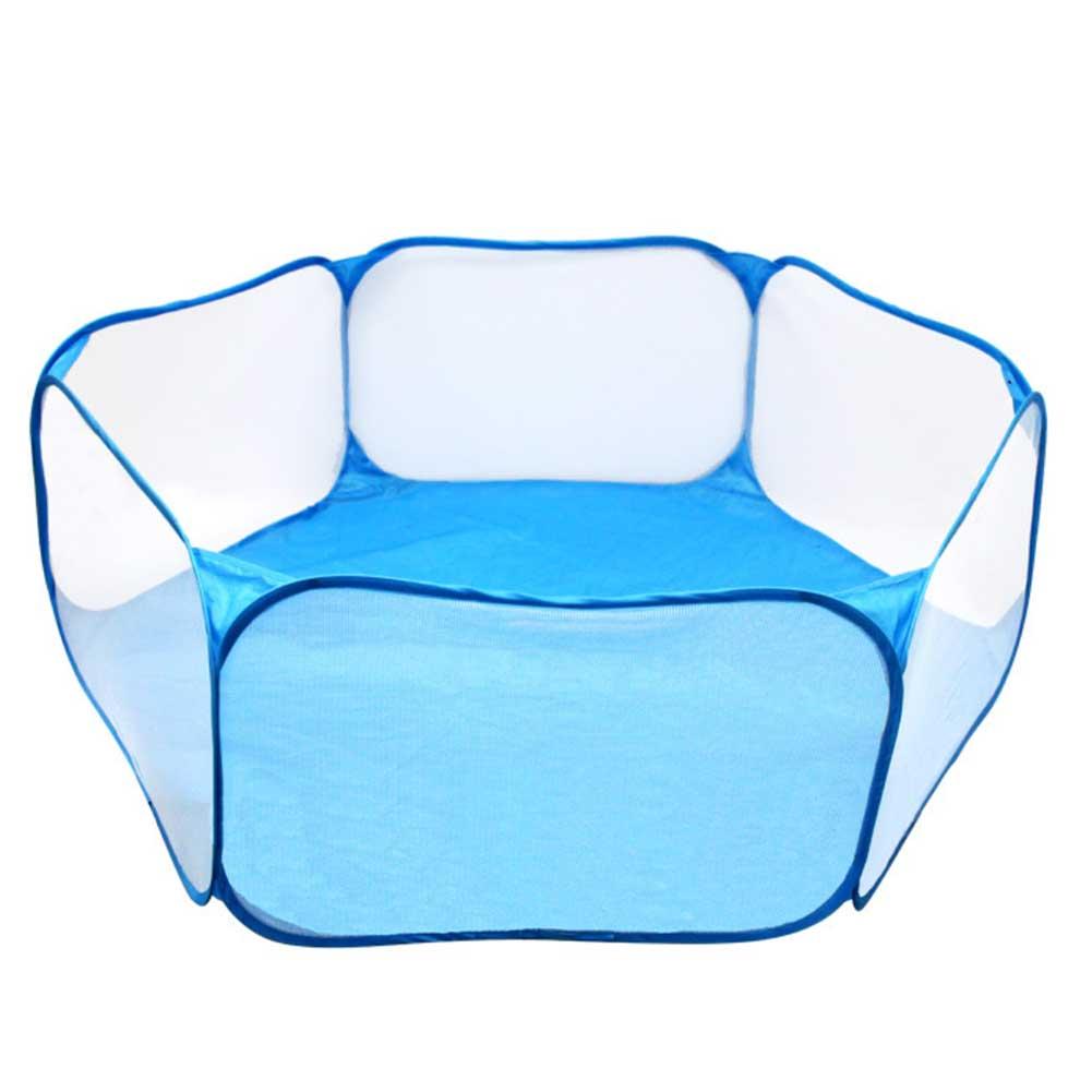 Foldable Baby Play Tent Toys - Ocean Blue Ball Pit Tent for Endless Fun