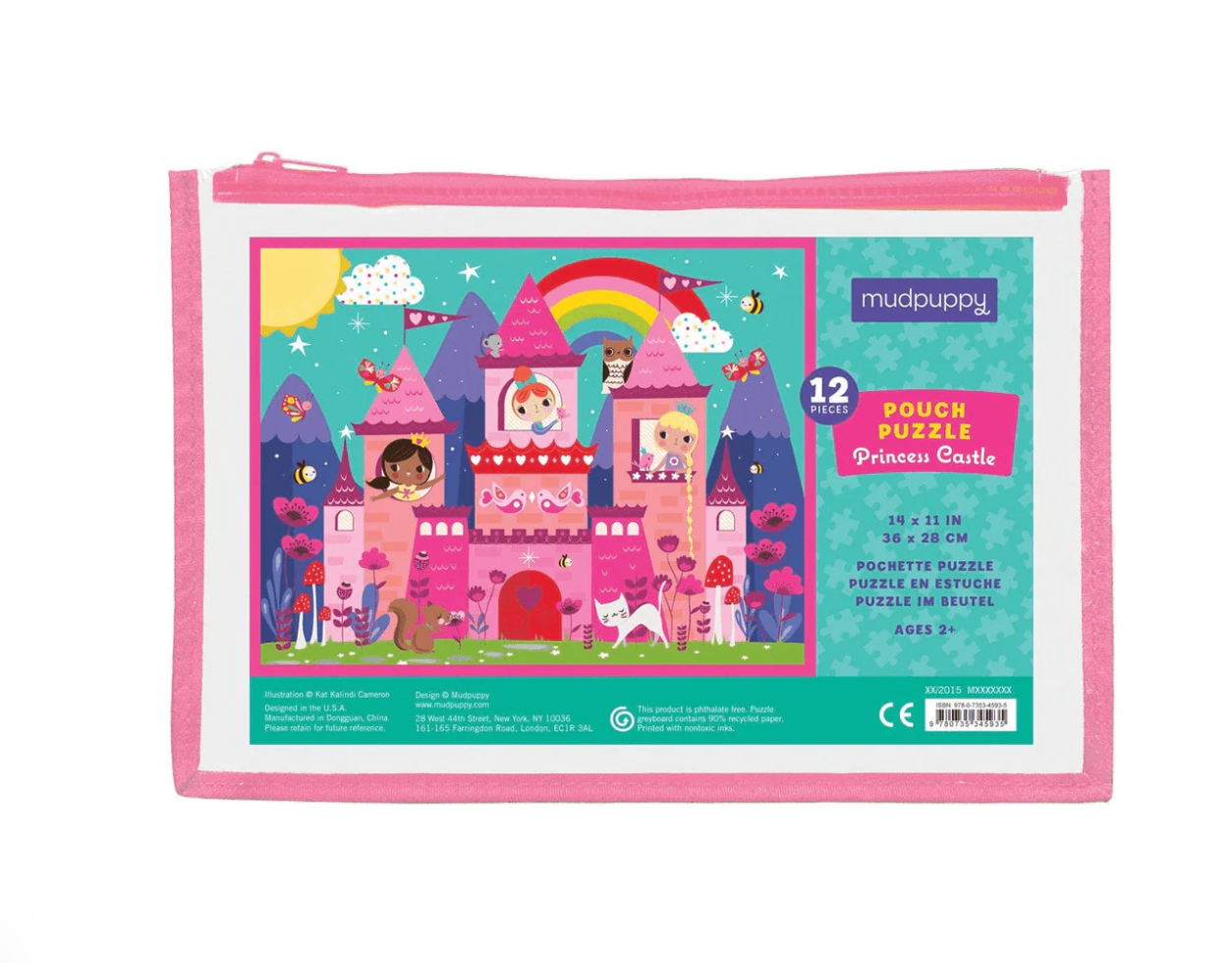 Mudpuppy 12 Piece Pouch Puzzle