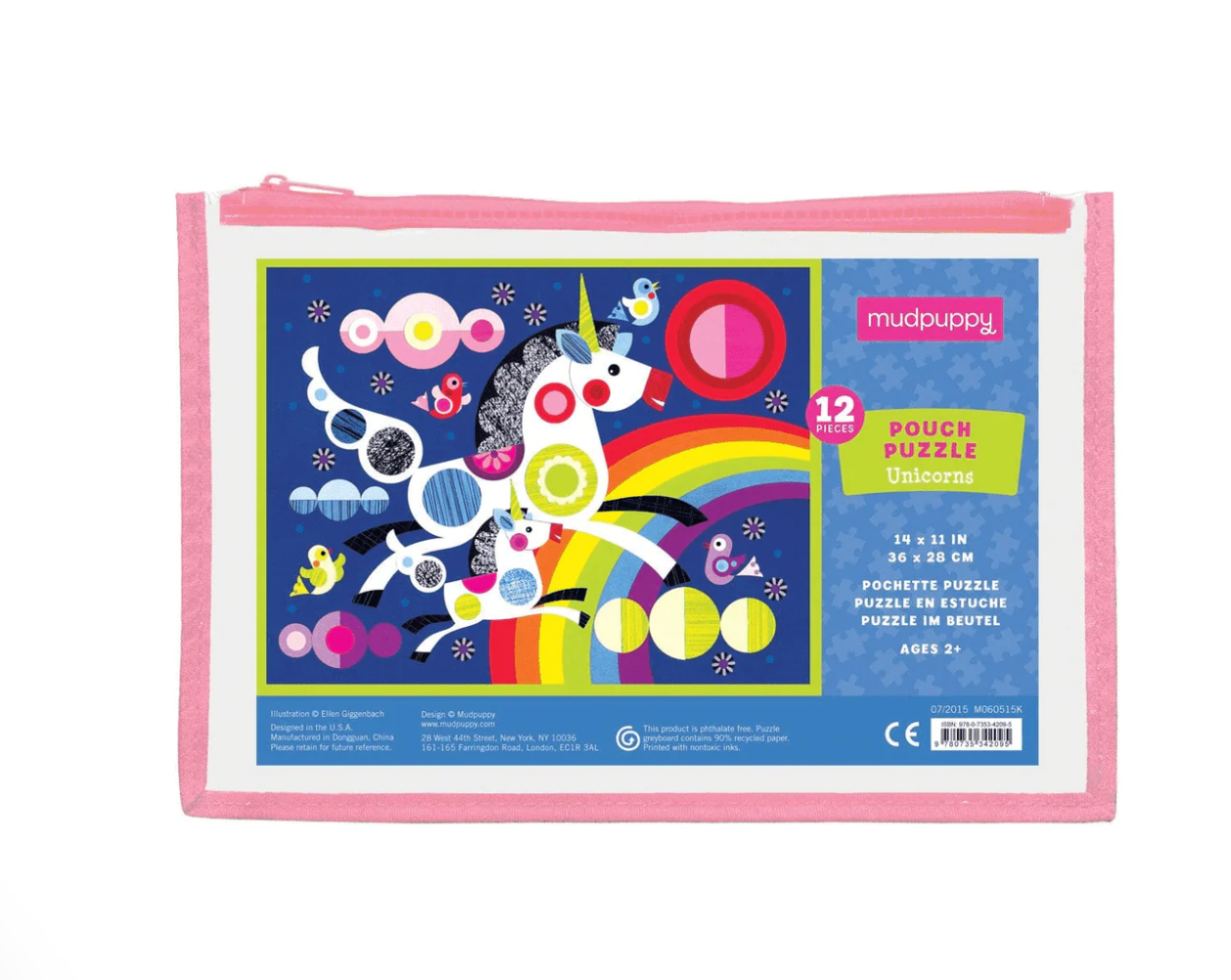 Mudpuppy 12 Piece Pouch Puzzle