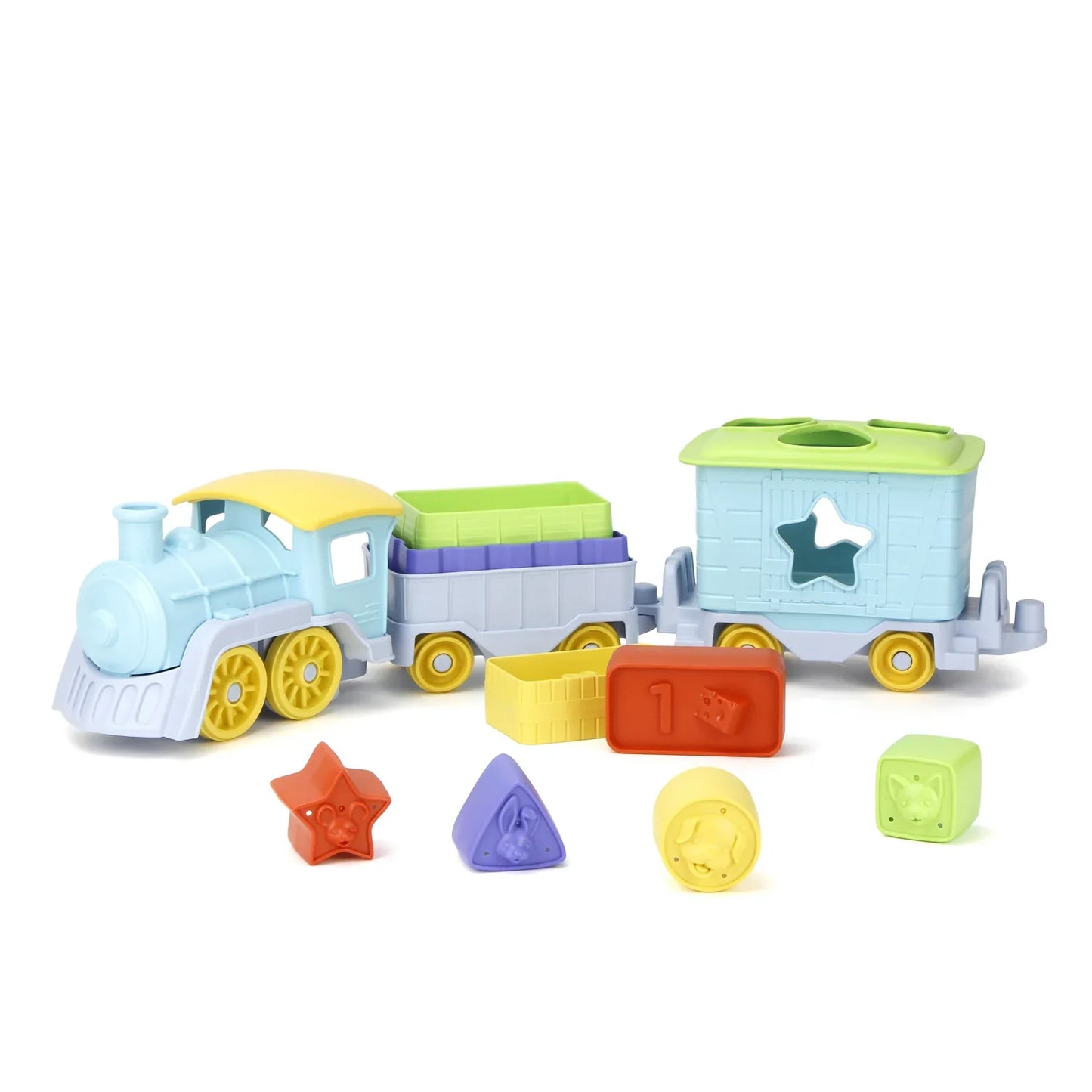 Green Toys Stack and Sort Train