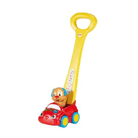 FISHER-PRICE LAUGH & LEARN PUPPY`S SMART STAGES PUSH CAR