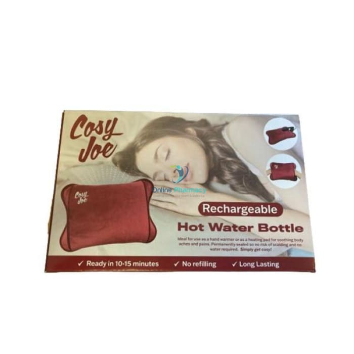 Cosy Joe Electric Hot Water Bottle Red