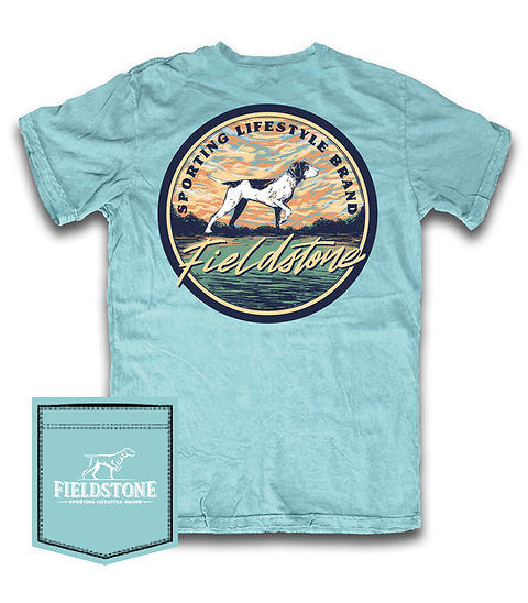 Fieldstone Pointer circle Tee