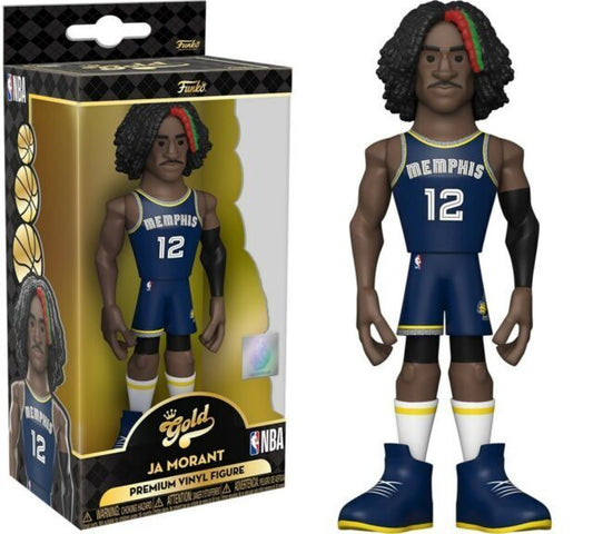 NBA Grizzlies Ja Morant Figure - 5" Gold