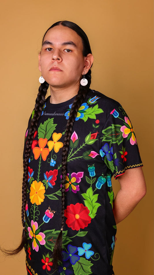 Mens Floral Tee