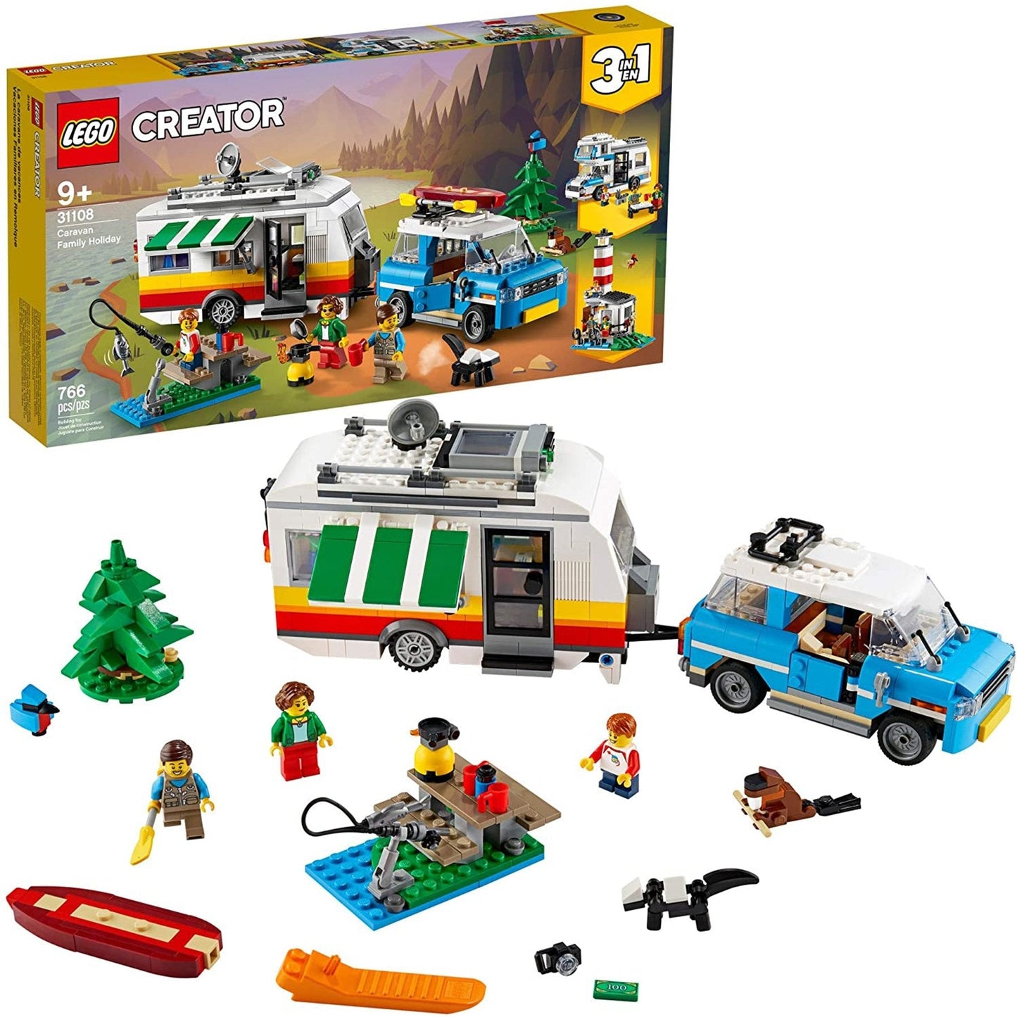 LEGO Caravan Family Holiday