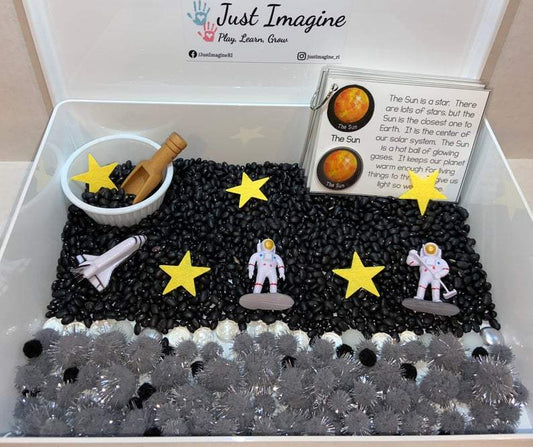 Outer Space Sensory Bin